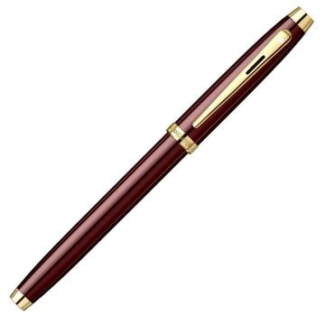 Sheaffer 100 Kahverengi Altın Dolma Kalem 9370-0 | İsme Özel Kalem