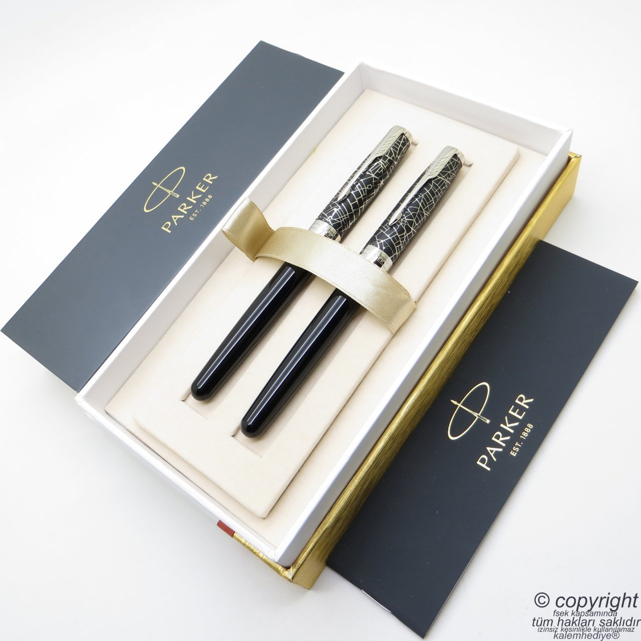 Parker Sonnet Special Edition Dolma Kalem + Roller Kalem | Parker Kalem | İsme Özel Kalem | Hediyelik Kalem