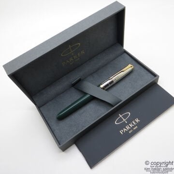 Parker 51 Premium Orman Yeşili Dolma Kalem | İsme Özel Kalem