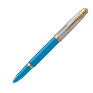 Parker 51 Premium Turkuaz Dolma Kalem | İsme Özel Kalem