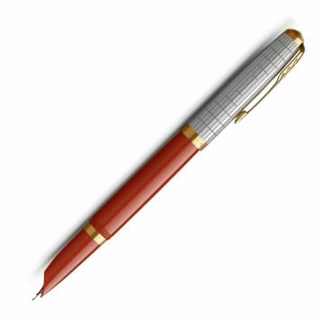 Parker 51 Premium Kırmızı GT Dolma Kalem | İsme Özel Kalem