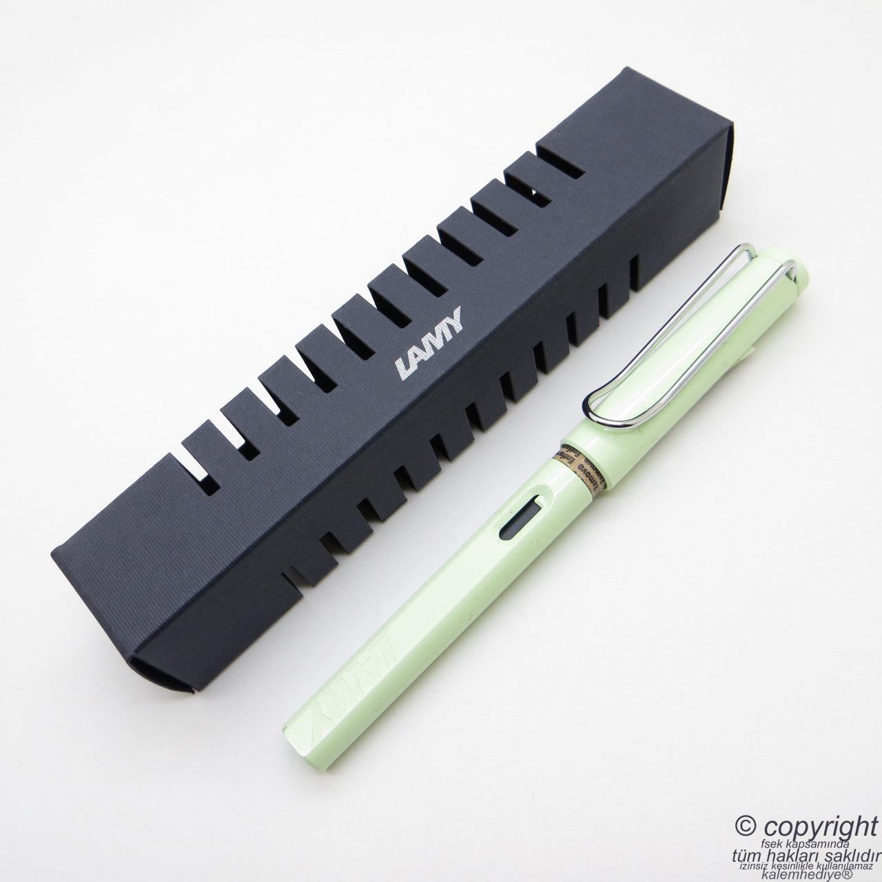 Lamy Safari İsme Özel Mint Dolma Kalem | Lamy Kalem