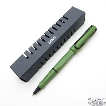 Lamy Safari Savannah Green İsme Özel Roller Kalem | Lamy Kalem