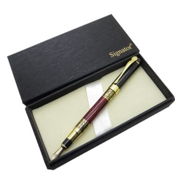 Signator® ST207 Sedefli Lake Gold Dolma Kalem | İsme Özel Kalem