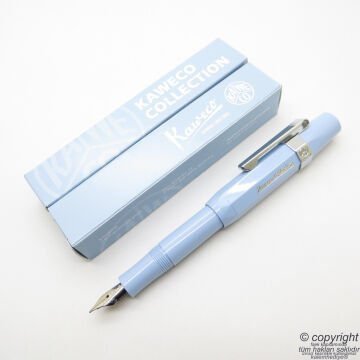 Kaweco 11000296 Klasik Sport Collection Buz Mavisi Dolma Kalem M Uç | İsme Özel Kalem