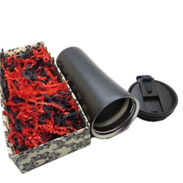 Thales Urban Siyah Çelik Termos 400ml. | Kişiye Özel Termos