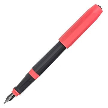 Kaweco 10001313 Perkeo Dolma Kalem Siyah / Pembe Medium | İsme Özel Kalem