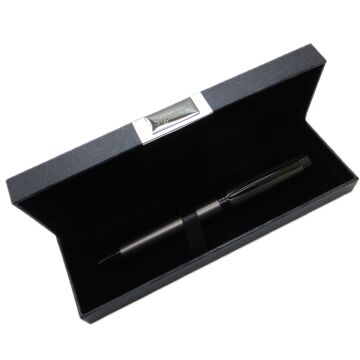 Signator® M555 Mat Titanyum Siyah Tükenmez Kalem | İsme Özel Kalem | Hediyelik Kalem