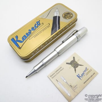 Kaweco Al Sport 10000716 Mat Krom Roller Kalem | İsme Özel Kalem