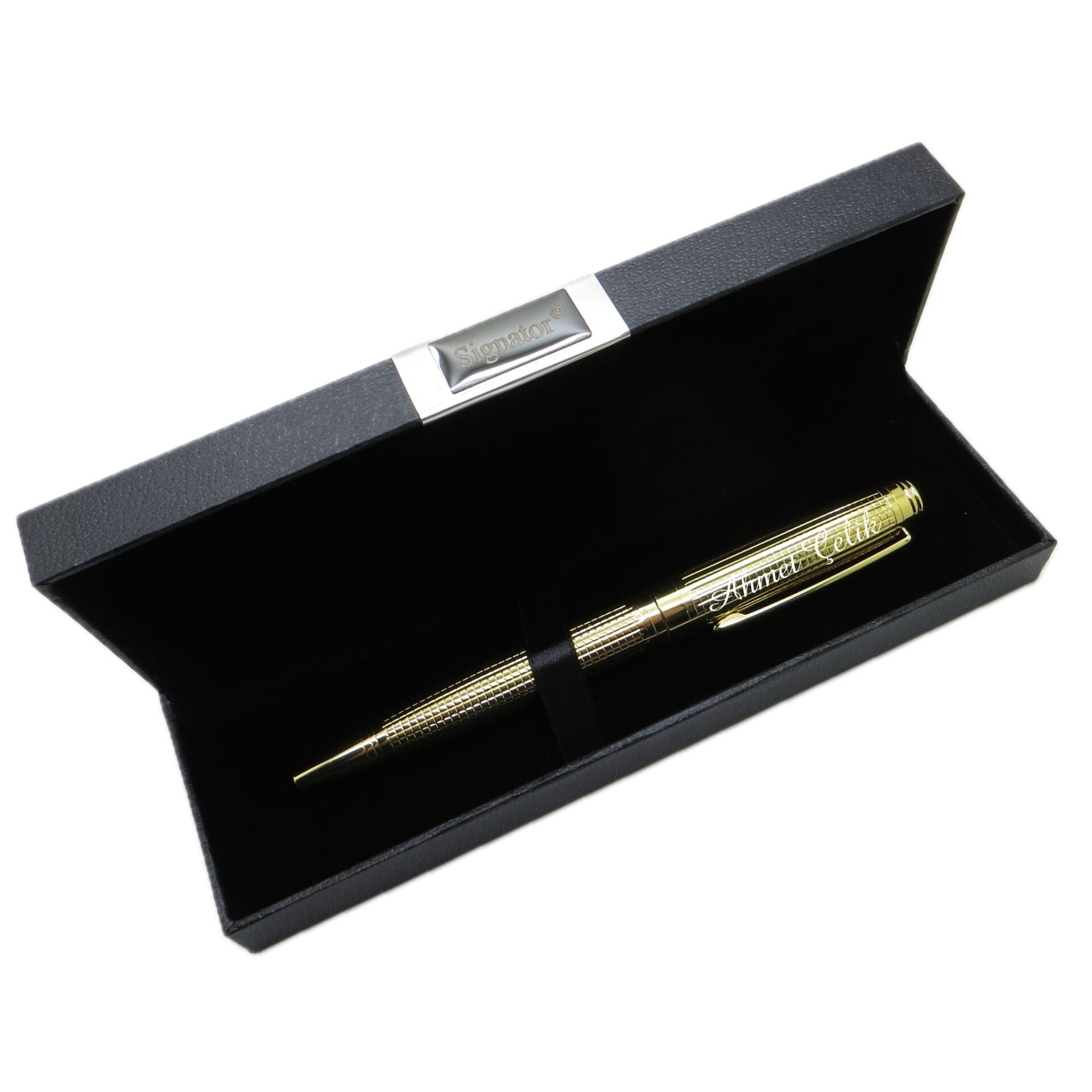 Signator® M559 Parlak Gold Tükenmez Kalem | İsme Özel Kalem | Hediyelik Kalem