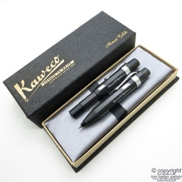 Kaweco AC Sport Siyah Kalem Seti | Dolma Kalem + 07 Versatil Kalem Set | İsme Özel Kalem
