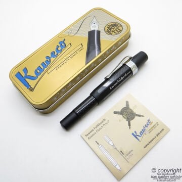 Kaweco 10000145 Ac Sport Dolma Kalem Siyah Siyah | İsme Özel Kalem