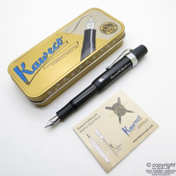 Kaweco 10000145 Ac Sport Dolma Kalem Siyah Siyah | İsme Özel Kalem