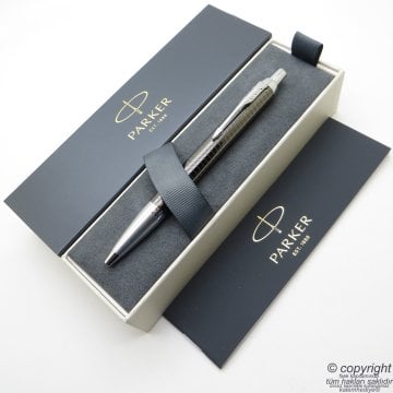 Parker IM Premium Titanyum Kurşun Gri Tükenmez Kalem | İsme Özel Kalem