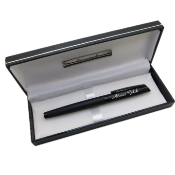 Signator® M582 All Black Desenli Roller Kalem | İsme Özel Kalem | Hediyelik Kalem