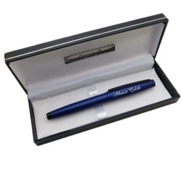 Signator® M587 Mat Lacivert Roller Kalem | İsme Özel Kalem | Hediyelik Kalem