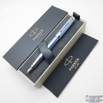 Parker IM Premium Sky Mavi Dolma Kalem | İsme Özel Kalem