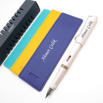 Lamy Safari Dolma Kalem Pastel Rose + Kalem Kılıfı | Lamy Kalem | Hepsi İsme Özel