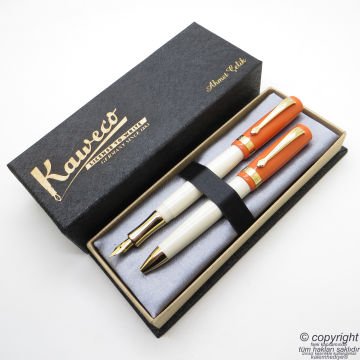 Kaweco 70'S Soul Kalem Seti | Dolma Kalem + Tükenmez Kalem Set | İsme Özel Kalem