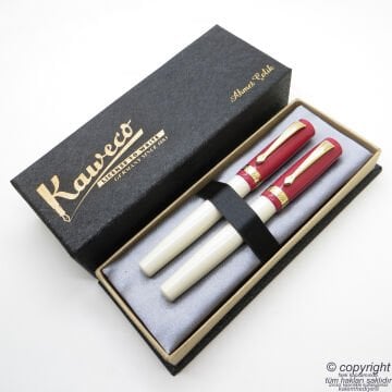 Kaweco 30'S Blues Kalem Seti | Dolma Kalem + Roller Kalem Set | İsme Özel Kalem