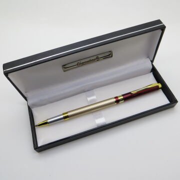 Signator® M594 Slim Gold Kırmızı Roller Kalem | İsme Özel Kalem | Hediyelik Kalem