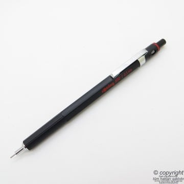 Rotring 300 Mekanik Kurşun Kalem, Siyah 2.0 mm | İsme Özel Kalem