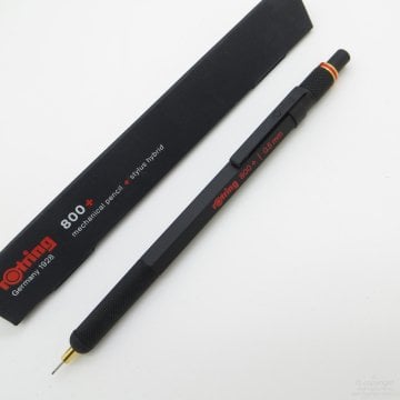 Rotring 800+ (plus) İki Fonksiyonlu kalem, Siyah 0.5 mm | İsme Özel Kalem