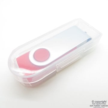 PG-85KG 16Gb. İsme Özel Usb Bellek Gümüş-Kırmızı| İsme Özel Usb Bellek | Hediyelik Usb Flash Bellek