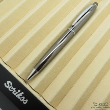 Scrikss 35 Titanium Tükenmez Kalem | Scrikss Kalem | İsme Özel Kalem | Hediyelik Kalem
