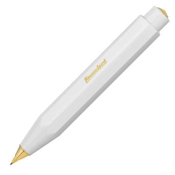 Kaweco 10000052 Beyaz Altın Classic Sport 0.7 Versatil Kalem | İsme Özel Kalem