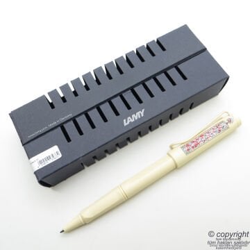 Lamy Sanatsal Çizimli Cream Roller Kalem | Benzersiz üründür. Yalnızca bir adet bulunmaktadır