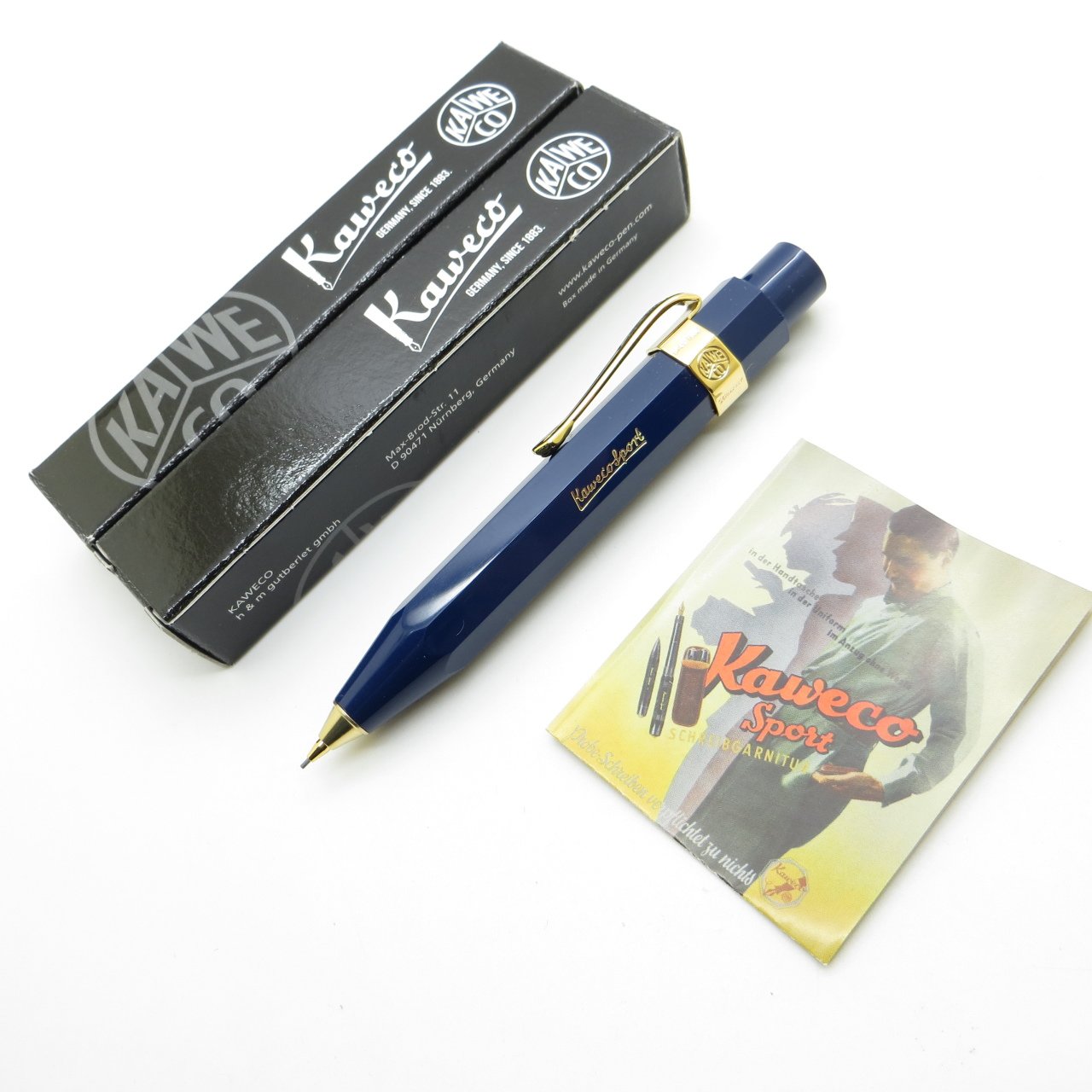 Kaweco 10001735 Lacivert Classic Sport 0.7 Versatil Kalem | İsme Özel Kalem