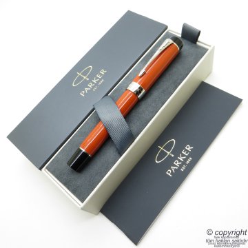 Parker Duofold Vintage CT 18K Altın Uç Dolma Kalem | Parker Kalem | İsme Özel Kalem | Hediyelik Kalem