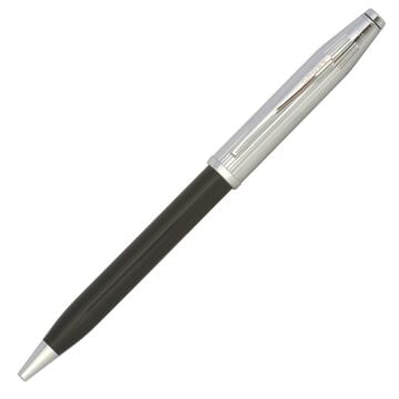 Cross Century II, Chrome and Translucent Black Lacquer, Ballpoint Pen (AT0082WG-42)