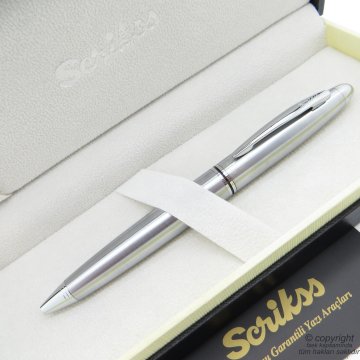 Scrikss 88 Krom Tükenmez Kalem | Scrikss Kalem | İsme Özel Kalem | Hediyelik Kalem