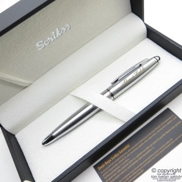 Scrikss 88 Krom Roller Kalem | Scrikss Kalem | İsme Özel Kalem | Hediyelik Kalem