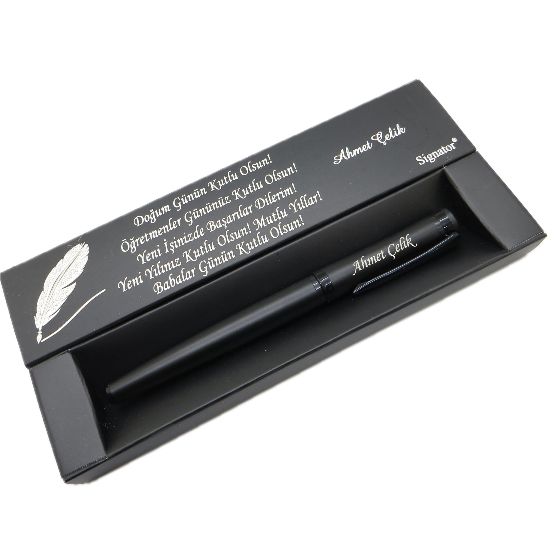 Signator® C559 All Black Roller Kalem | İsme Özel Kalem | Hediyelik Kalem