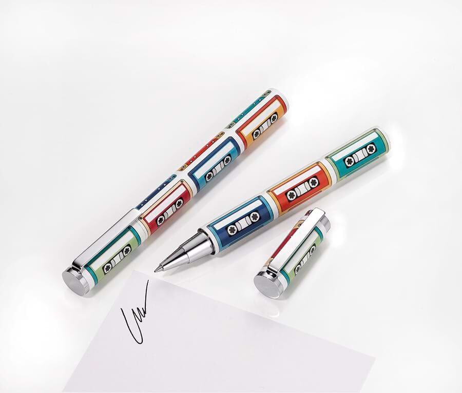 Troika Music Tape Roller + Stylus Pen08/Co TTROPEN08CO00A