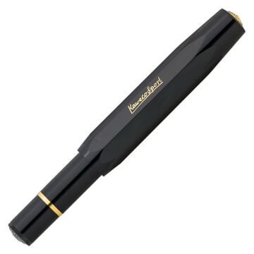 Kaweco Piston Sport Classic Dolma Kalem F Uç Black Gold 11000335