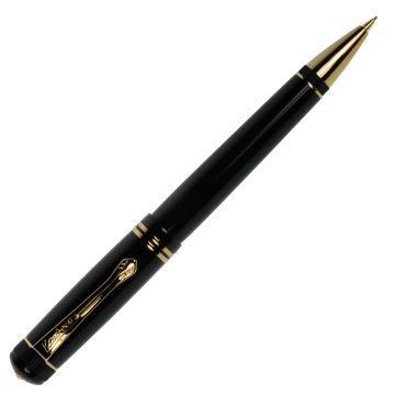 Kaweco 10000553 Dia2 Twist Kalem Versatil Siyah Altın 0.7 mm | İsme Özel Kalem