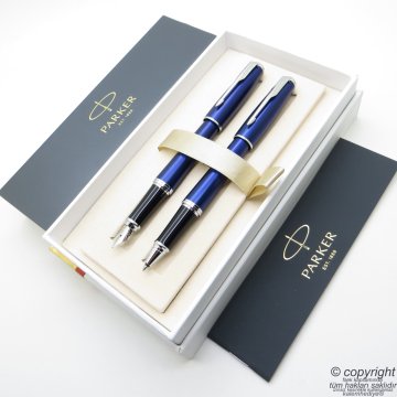 Parker Urban Gece Mavisi Dolma Kalem + Roller Kalem Seti | İsme Özel Kalem