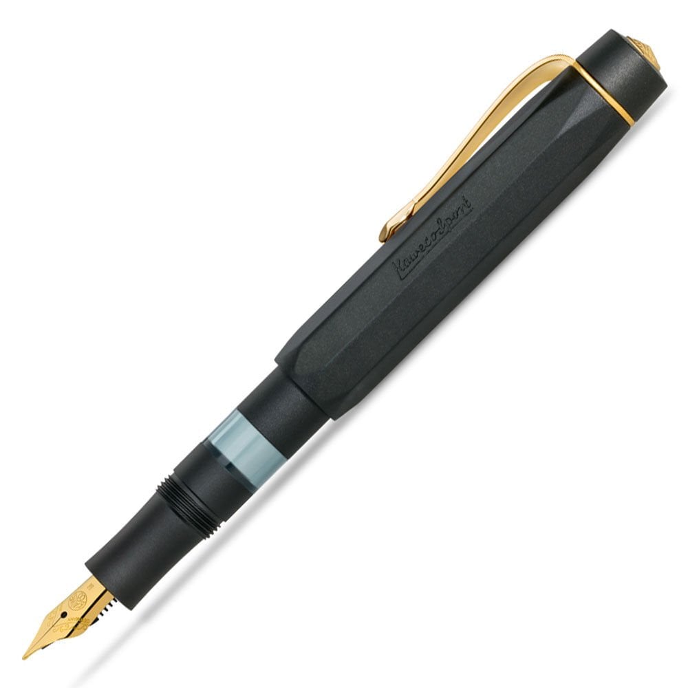 Kaweco AL Sport Dolma Kalem  Black-Gold 11000327