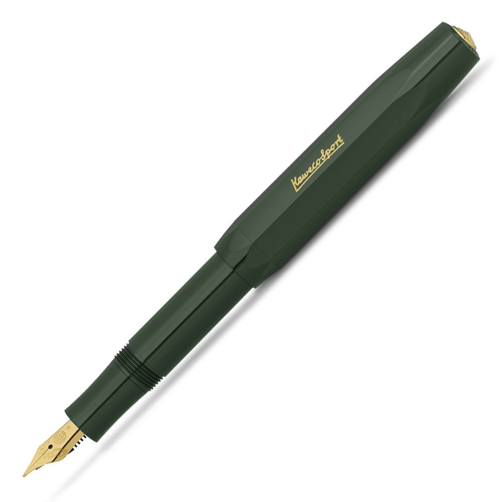 Kaweco 10000489 Yeşil Classic Sport Dolma Kalem | İsme Özel Kalem