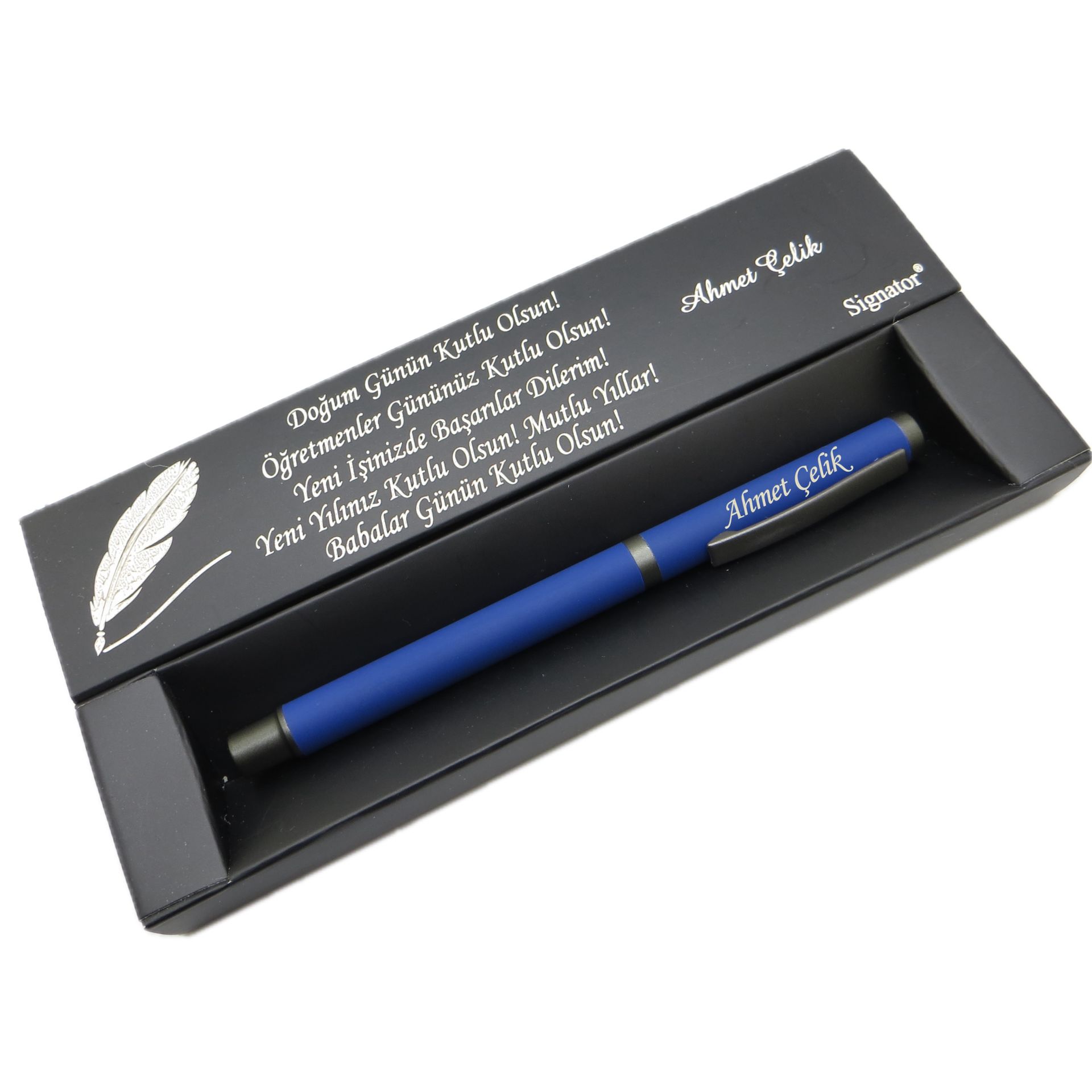 Signator® C582 Lacivert Roller Kalem | İsme Özel Kalem | Hediyelik Kalem