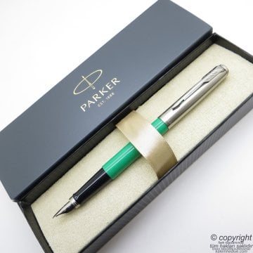 Parker Jotter Original Yeşil Dolma Kalem | İsme Özel Kalem | Hediyelik Kalem