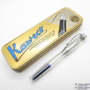Kaweco 10001190 Student Dolma Kalem Şeffaf Bold Uç | İsme Özel Kalem