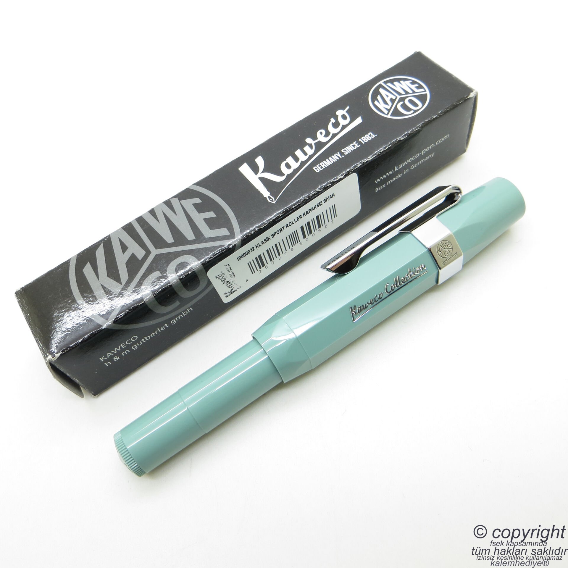Kaweco Mat Adaçayı Yeşili Klasik Sport Collection Dolma Kalem | İsme Özel Kalem