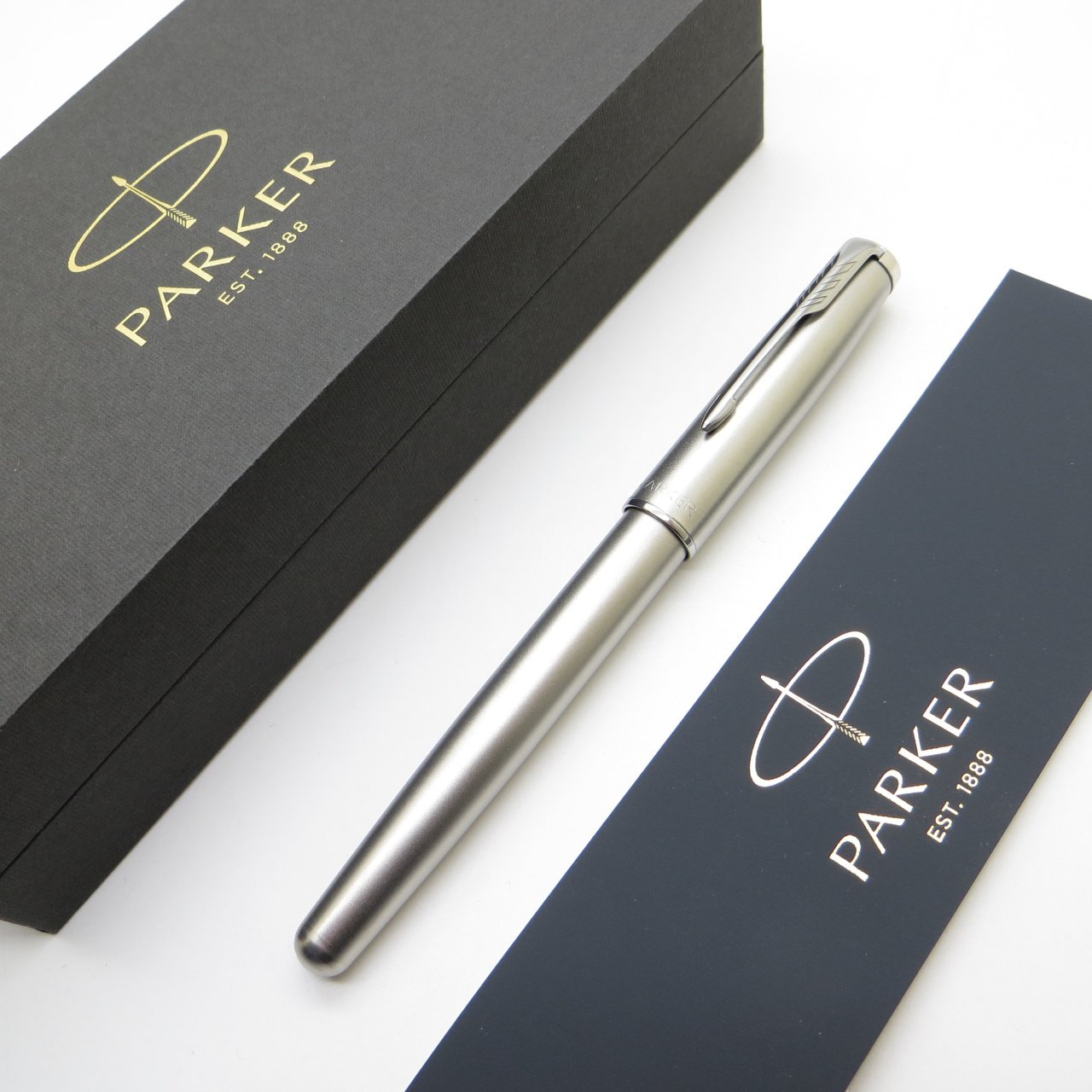 Parker Sonnet Essential SS CT Roller Kalem | İsme Özel Kalem | Hediyelik Kalem