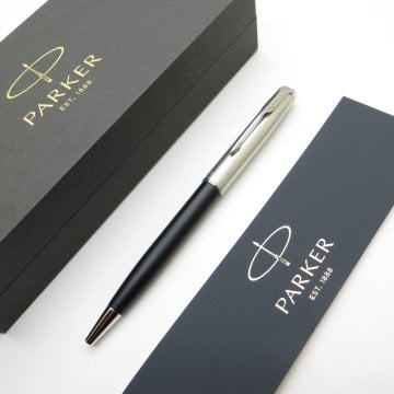 Parker Sonnet Essential Siyah CT Tükenmez Kalem | İsme Özel Kalem | Hediyelik Kalem