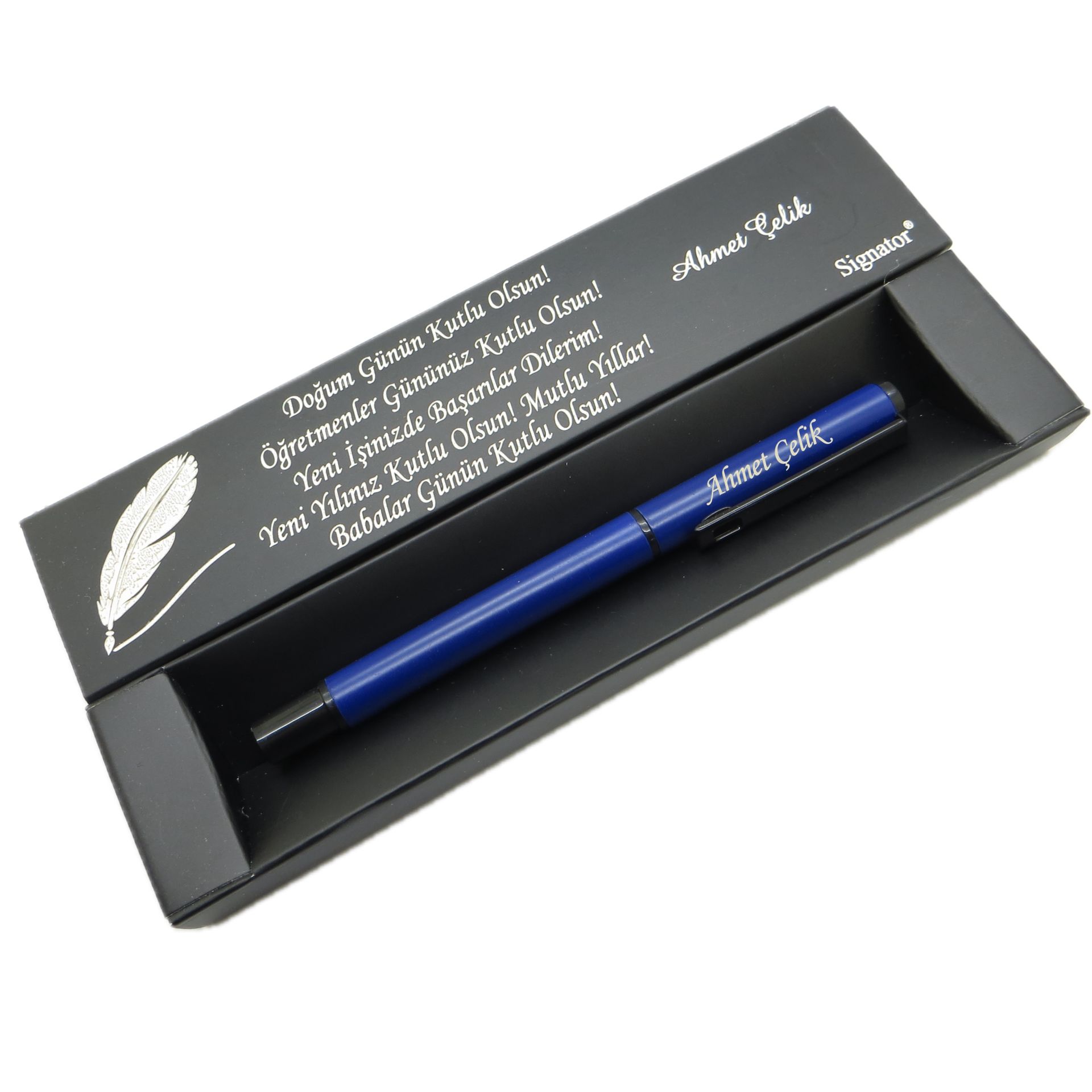 Signator® C592 Lacivert Roller Kalem | İsme Özel Kalem | Hediyelik Kalem